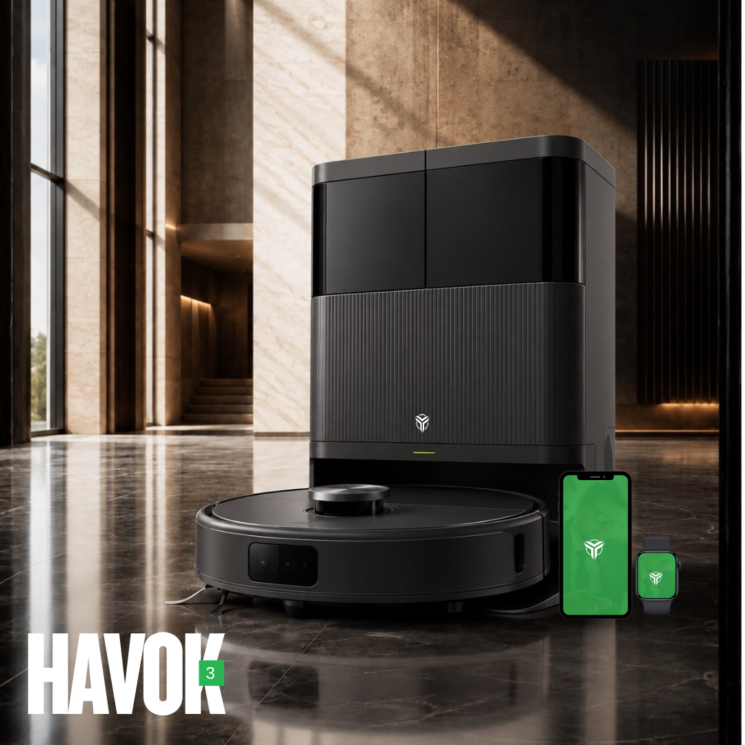 HAVOK™ 3.0 – Fully Automatic Robotic Vacuum Cleaner | 2026 New Launch