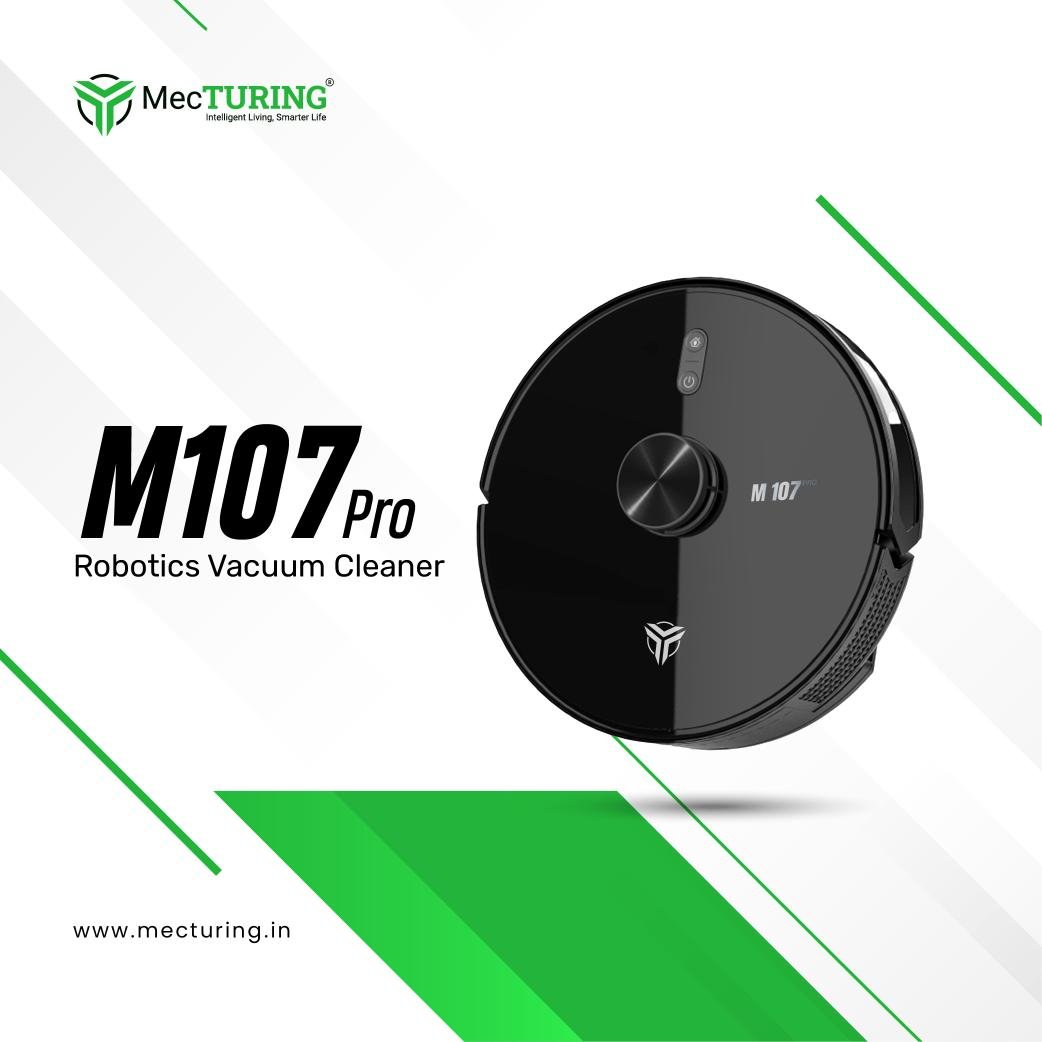 MecTURING Laseron M107Pro Robotic Vacuum Cleaner