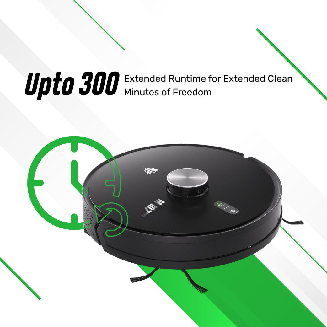 MecTURING Laseron M107Pro Robotic Vacuum Cleaner