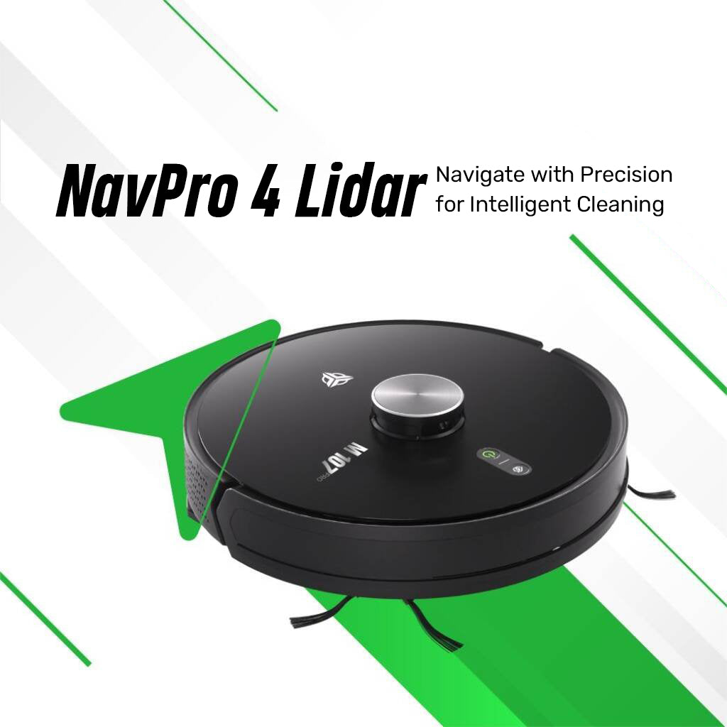MecTURING Laseron M107Pro Robotic Vacuum Cleaner