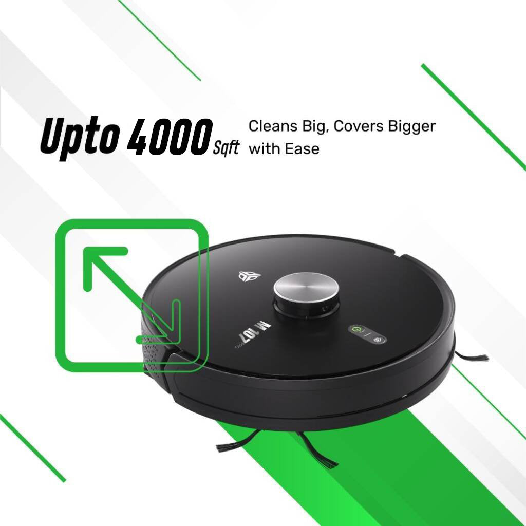 MecTURING Laseron M107Pro Robotic Vacuum Cleaner