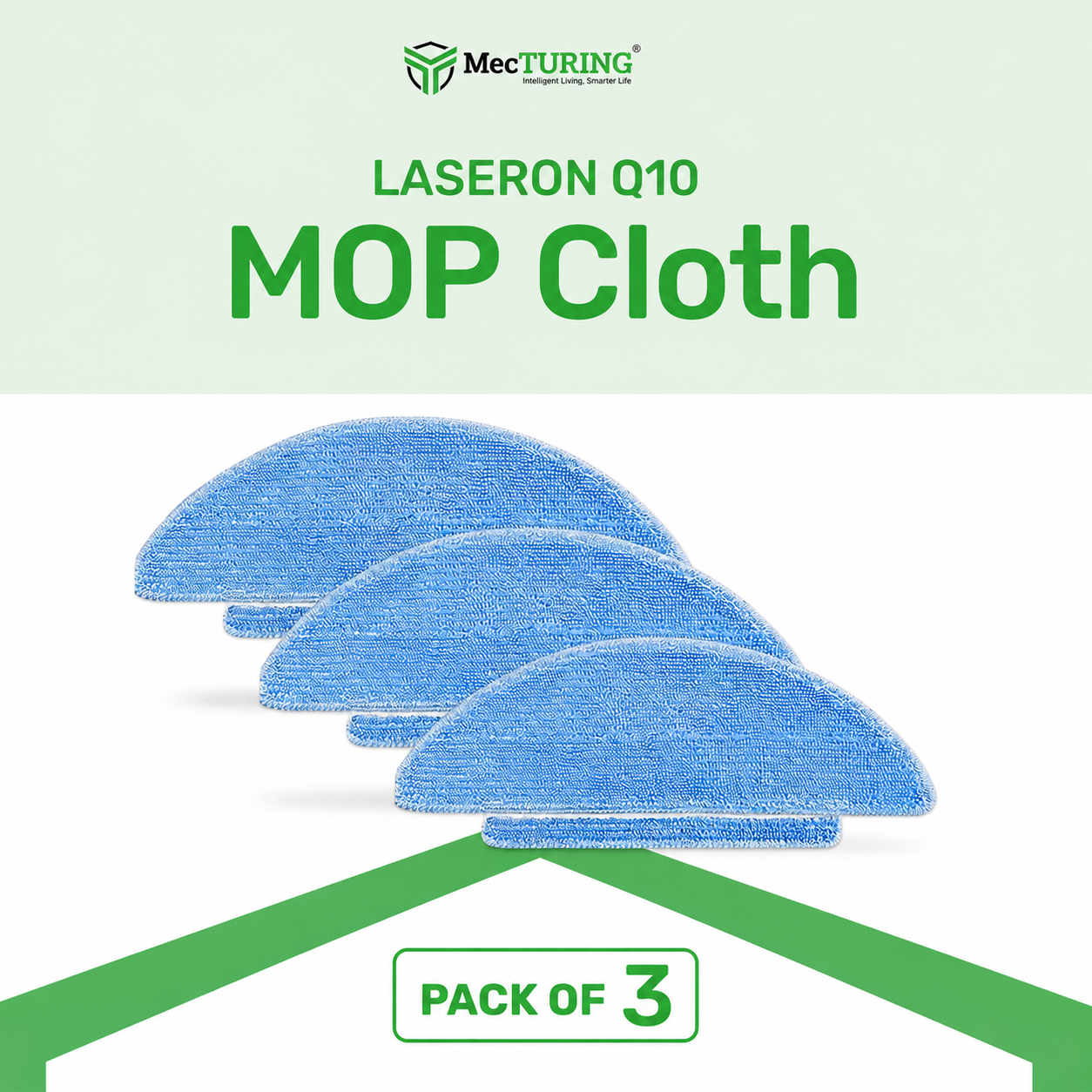 Mop Cloth (Pack of 3) - Laseron Q10/ Q10 ADC