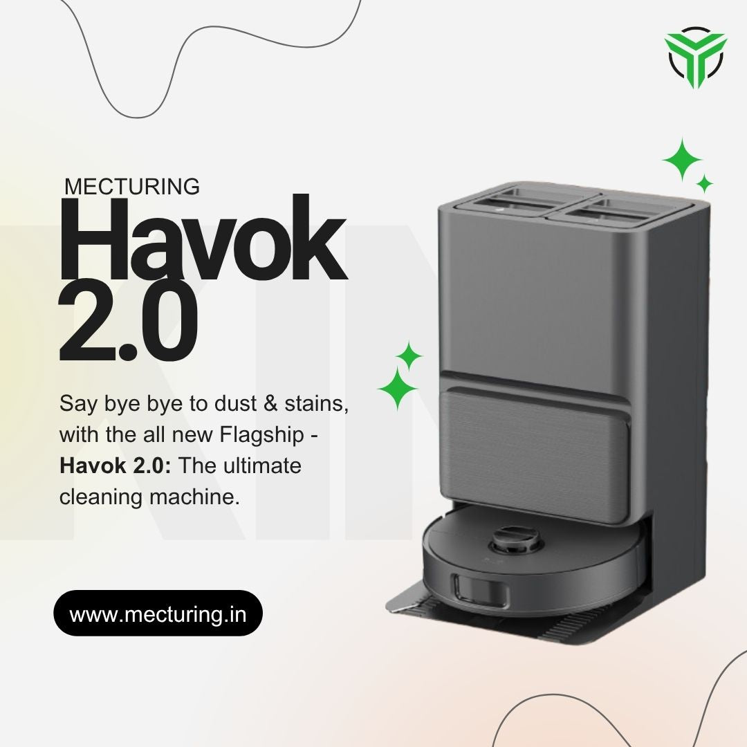 HAVOK 2.0 Flagship Robotic Vacuum Cleaner | 2026 New Launch