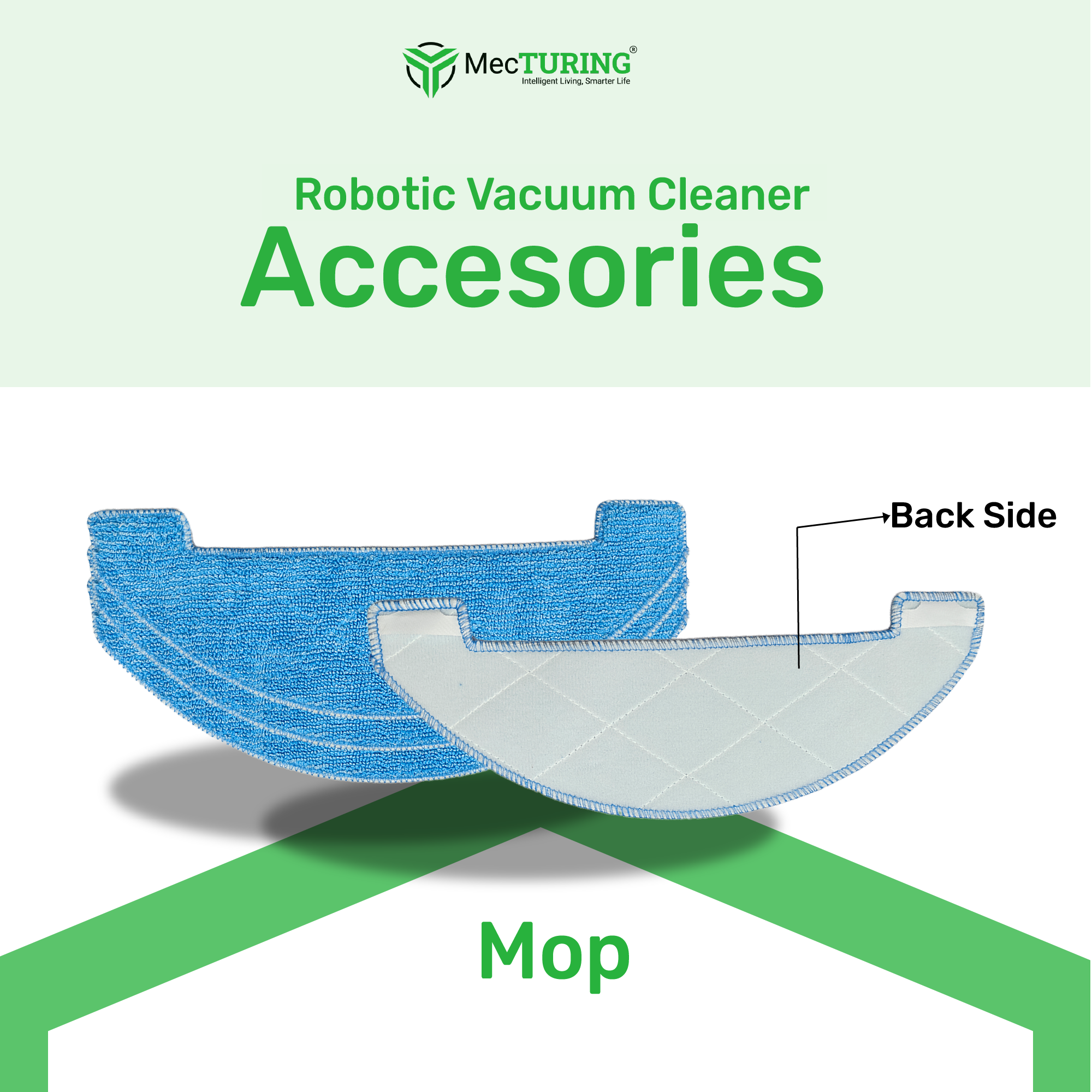 Mop Cloth (Pack of 3) - S10/ S9 Turbo/S9 Pro Plus/M107/M107 Pro