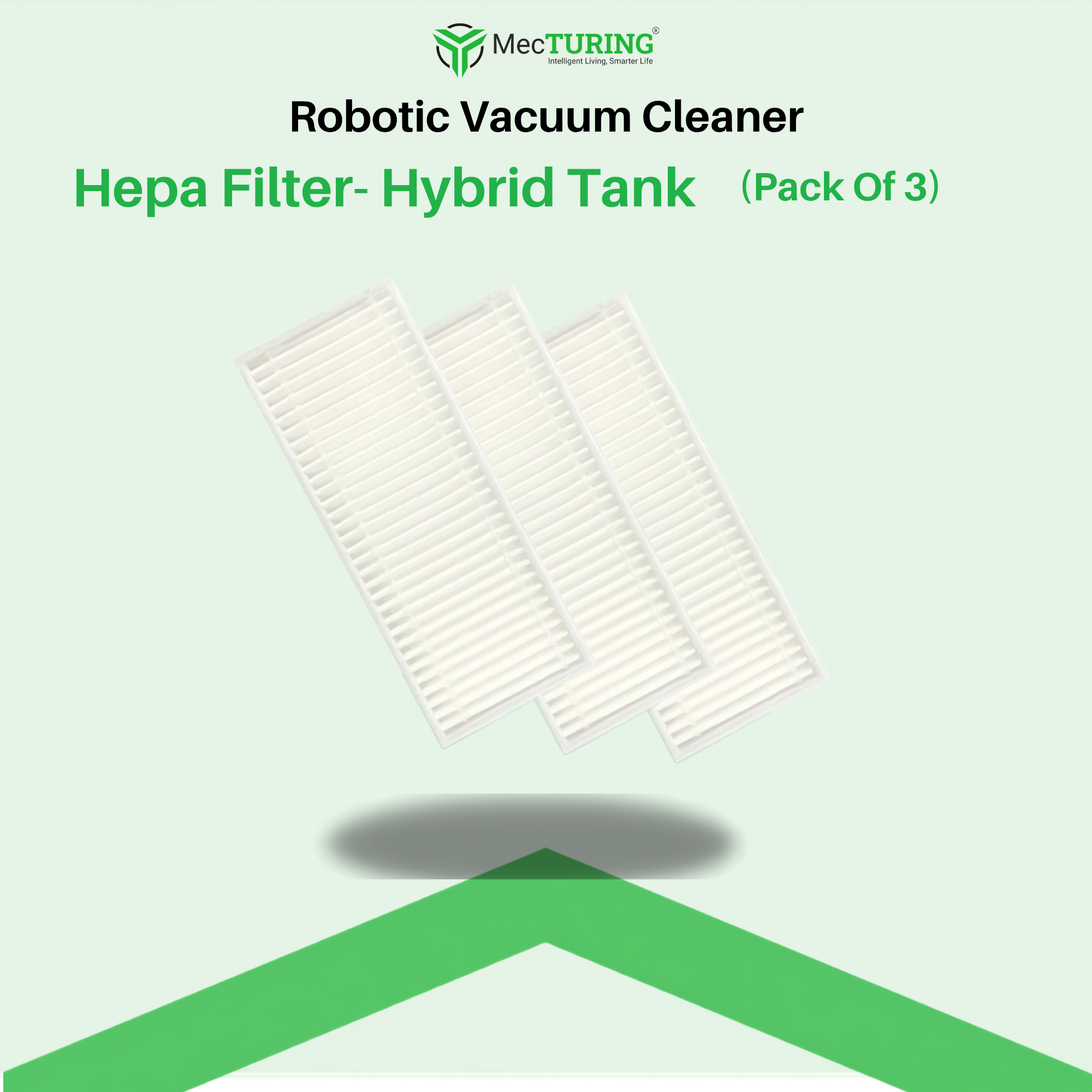 Hepa Filter(Hybrid Tank) - S10/S9 Pro Plus/S9 Turbo/ M107/M107 Pro | (Pack of 3)