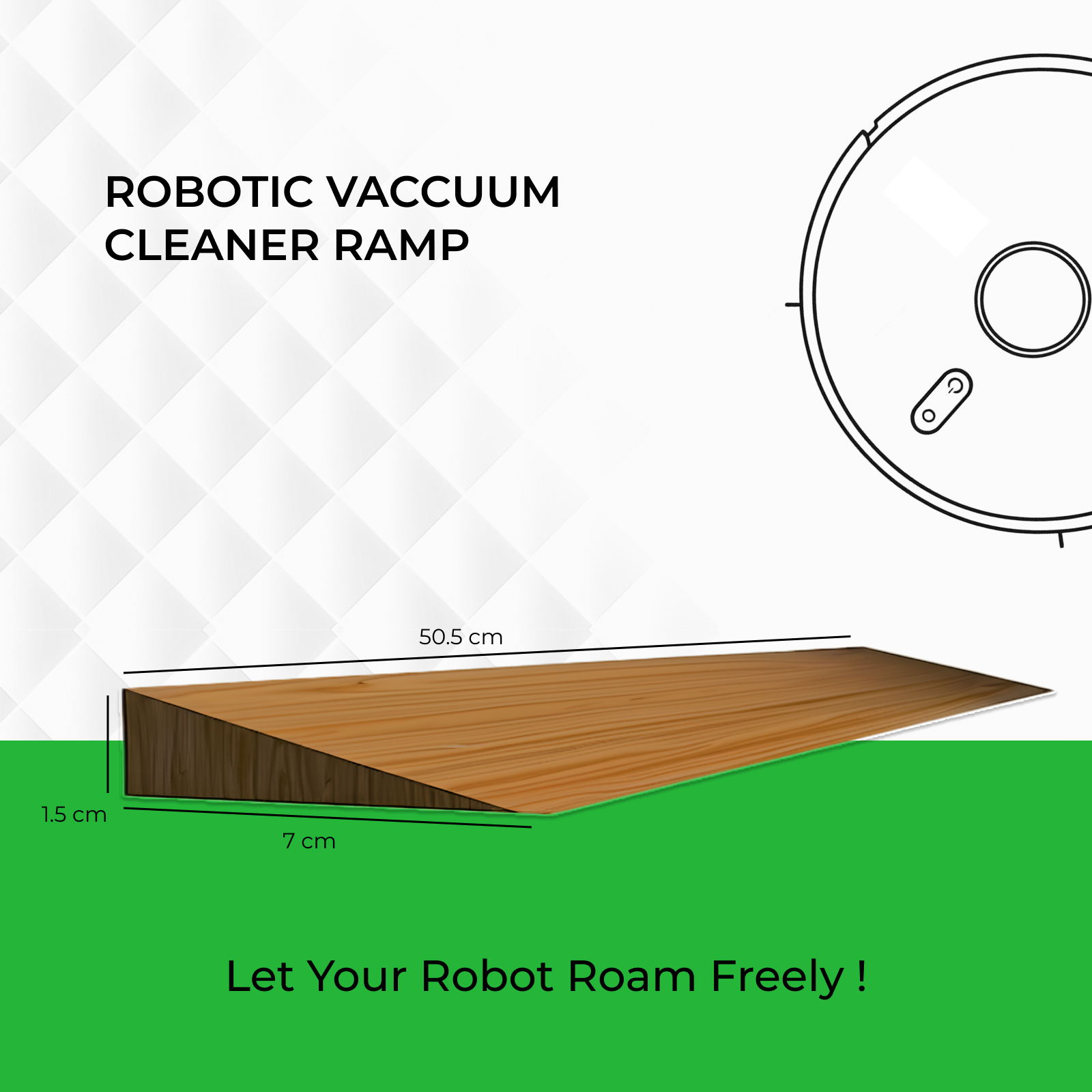 Robotic Vacuum Cleaner Ramp