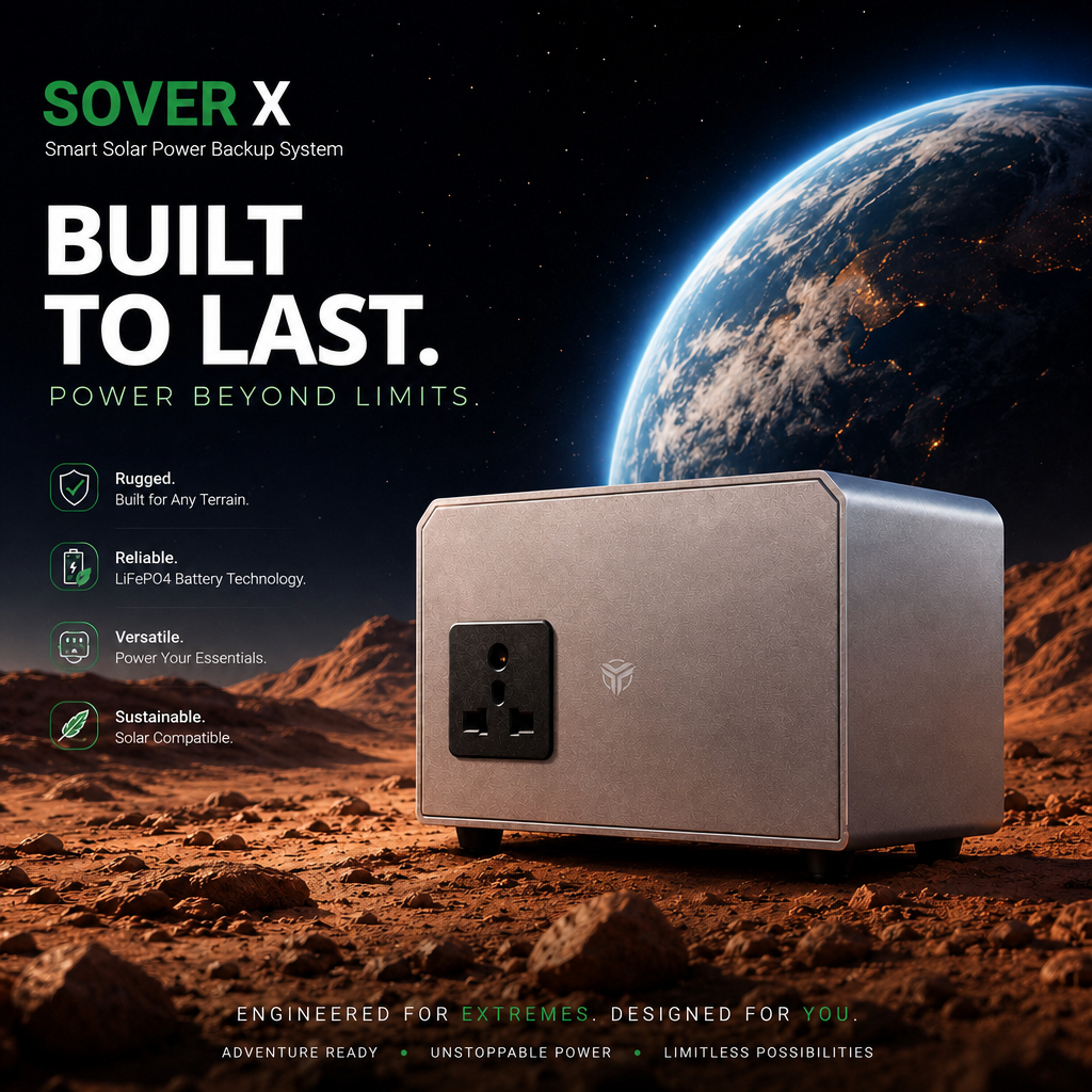 MecTURING SOVER X Smart Energy Backup System